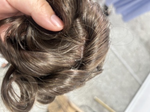 Envío Inmediato: Prótesis Capilar Corta para <span class=keywords><strong>Hombre</strong></span>, PU, Nudo Invertido, <span class=keywords><strong>Color</strong></span> Castaño Claro, Transpirable, Cabello Indio de Alta Calidad, Resistente y Duradero - Product Image 6