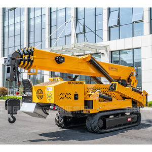Grúa Araña Hengwang de 10 Toneladas con Control Remoto, Pluma Telescópica Precisa para Instalación de Estructuras de Acero, Mini Grúa HW-1000 - Product Image 2