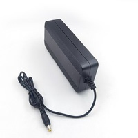 Chargeur de batterie au lithium pour scooter/vélo électrique 42V-67.2V 1A-8A, prise universelle ignifuge, certifié CE/ETL, éclairage LED, garantie 3 ans