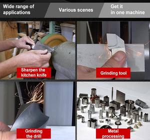 가정용 또는 작업장 용 산업용 자동 벤치 그라인더 고효율 금속 연마 연삭기 HY3215XT - Product Image 2