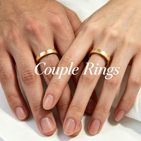 Bagues de fiançailles et de mariage classiques en or 18 carats, ensemble pour couple, pour femmes et hommes, ultra légères, bijoux tendance, cadeau