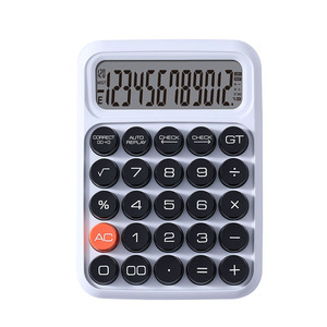 Blue Office Calculator 12 Digits ABS Material For Financial Accounting Bookkeeping Data Retrieval - Product Image 5