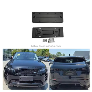 Para el <span class=keywords><strong>precio</strong></span> al por mayor Marcos de placa de matrícula Número de placa de <span class=keywords><strong>coche</strong></span> Soporte de placa de matrícula delantera para Land Rover Evoque - Product Image 2