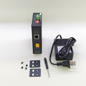 Convertisseur de média à fibre optique 10G haute performance pour rail DIN, IP30, avec fonction WatchDog - Product Image 4