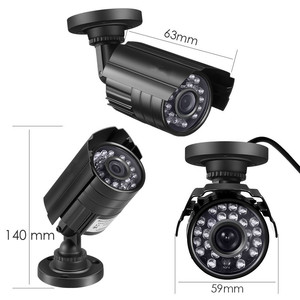 4CH de Sécurité à la <span class=keywords><strong>Maison</strong></span> AHD NVR Kit DE Caméra DE <span class=keywords><strong>VIDÉOSURVEILLANCE</strong></span> avec 4 pièces Extérieur Imperméable H.264 720P Caméra - Product Image 3