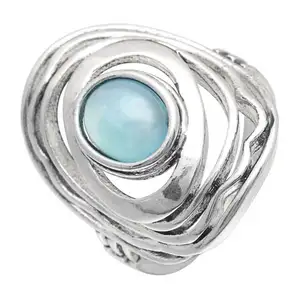 Silver Ring Fashion Party Exaggerated Design Rings Jewelry Women Wedding Cheap Wholesale