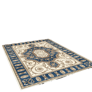 พรมห้องนั่งเล่นทันสมัย สำหรับตั้งแคมป์ ปิกนิก ผลิตด้วยเครื่องจักร เนื้อผ้าคล้ายแคชเมียร์ ใช้ได้สองด้าน กันลื่น ป้องกันคราบ ดูแลรักษาง่าย - Product Image 1