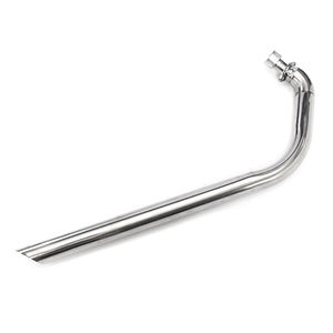 Sistema di Scarico Completo con Silenziatore per Moto <span class=keywords><strong>Yamaha</strong></span> Virago XV535 <span class=keywords><strong>XV</strong></span> 535 VIRAGO XV400 <span class=keywords><strong>XV</strong></span> 400 in Acciaio Inox - Product Image 4