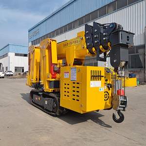 Grúa sobre orugas con 16m Altura de elevación Carretilla elevadora 5ton Spider - Product Image 2