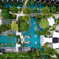 Tuiles carrées en pierre naturelle verte de Bali de qualité supérieure, solides, antidérapantes, pour piscine extérieure tropicale, 150x150mm, qualité mur et sol