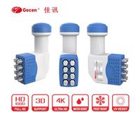 Gecen LNB universel bande KU Octo / LNBF à gain élevé et faible bruit