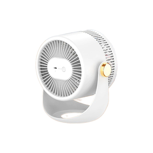 Petit <span class=keywords><strong>ventilateur</strong></span> de bureau portatif, 3 vitesses, alimenté par USB et batterie, faible bruit 30-34 dB, rechargeable, fonctionnement en anglais - Product Image 5