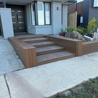 Garantie 10 ans, terrasse composite extrudée sur mesure, entièrement recouverte