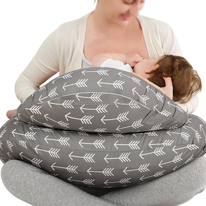 Fábrica de alimentación del bebé almohada de enfermería mamá infantil <span class=keywords><strong>Beck</strong></span> soporte en forma de U correa de cintura ajustable cubierta extraíble almohada de lactancia - Product Image 3
