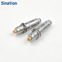 Connecteur coaxial demi-lune mâle/femelle série S Sinztion avec nombre de broches personnalisable ERA FFA