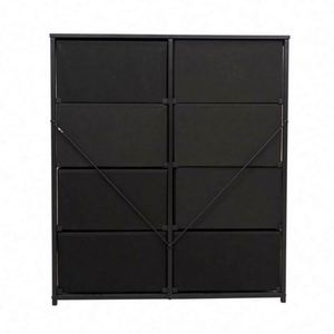 Proveedor Mayorista de Armarios Modernos para Sala de Estar, Armarios Independientes de Tela, Duraderos, de Acero Inoxidable, Panel de MDF, Pino, Varios Colores - Product Image 5