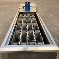 Machine à fabriquer des blocs de glace Ecoice 1 tonne 2 tonnes 3 tonnes Machine à fabriquer des blocs de glace Moule de fabrication pour Dubaï Économie d'énergie Automatique Commercial