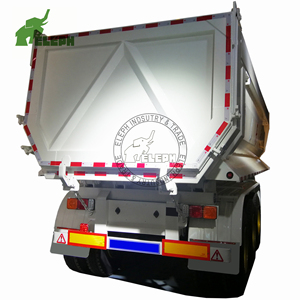 Remolque Volquete Hidráulico de 60-80 Toneladas, 3-4 Ejes, 40 Metros Cúbicos, Remolque Volquete Trasero Compacto para Tractor, Semirremolques <span class=keywords><strong>en</strong></span> <span class=keywords><strong>Venta</strong></span> - Product Image 4