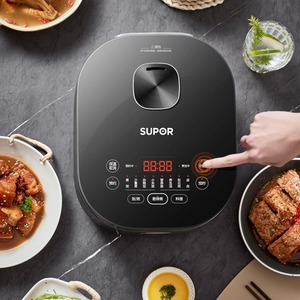 หม้อหุงข้าวซูปอร์ 3-4-5 คน หม้อในสแตนเลส หม้อหุงข้าวอัจฉริยะ รูปทรงกลม - Product Image 3