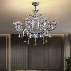Lámpara Colgante de Cristal K9 de Alta Calidad VH, Estilo Moderno Europeo Nórdico, para Interiores de Habitaciones de Hotel AC - Product Image 2