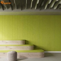 Panneau acoustique en polyester de panneau acoustique en feutre PET de haute qualité