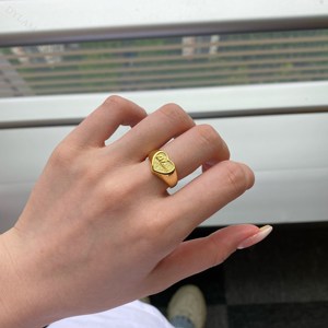 Dylam-Anillo de plata de primera ley y oro de 18 quilates para mujer, sortija ajustable, plata esterlina 925, chapado en oro de 18 quilates - Product Image 3