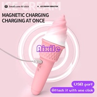 Weiblicher Masturbationsvibrator Klitoris-Stimulationsmassagegerät Sexspielzeug Dildo 12 Vibrationen Brustwarzen-Stimulation für Frauen oder Männer