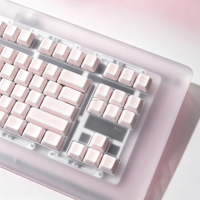 Ensemble de touches de clavier en céramique avec glaçure craquelée de qualité supérieure, profil original pour clavier mécanique, artisanat personnalisé