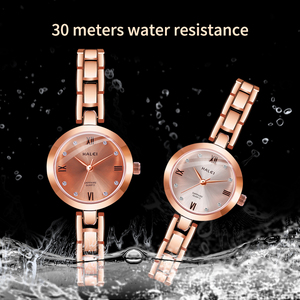 Envío Directo HALEI Reloj de Cuarzo Original para Mujer con Escala de Números Romanos, Pantalla con Puntero de Zafiro y Movimiento Japonés - Product Image 5