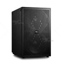 Prix promotionnel, double subwoofer de 18 pouces MGS82S, 2000W, haut-parleur audio professionnel passif haute puissance