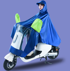 Poncho Impermeabile Integrale Antipioggia per E-Bike, Extra Lungo e Rinforzato, Mantella Impermeabile per Ciclismo Monoposto - Product Image 4