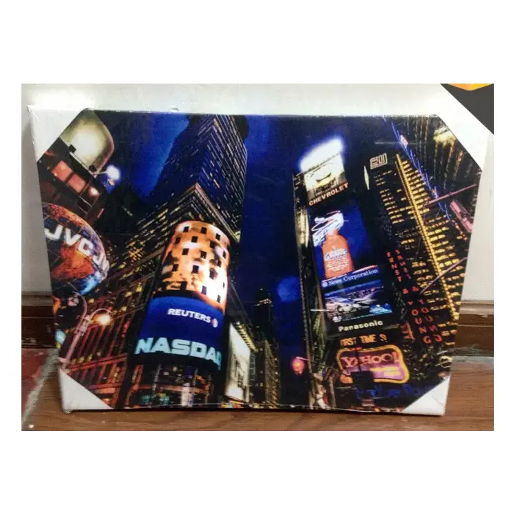 NEW york nachtlampje up frames fotowand art, LED ingelijste schilderij thuis wanddecoratie