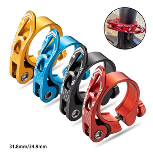 Abrazadera de sillín de bicicleta ultraligera de aleación de aluminio para MTB, soporte de sillín de ciclismo de montaña, herramienta de ajuste - Product Image 3