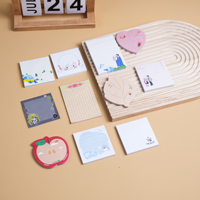 Notes autocollantes découpées sur mesure et imprimées en couleur pour promotions de marque et fournitures de bureau