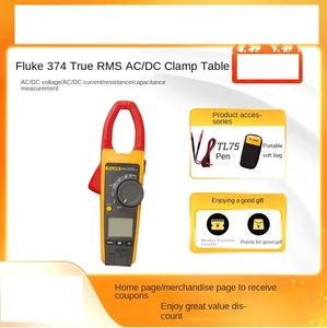 For <b>Clamp</b> Meter 374/375/376FC True RMS High Three-Year Warranty - Product Image 1