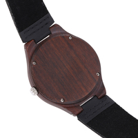Montre en bois de bambou personnalisée OEM pour hommes et femmes, vente en gros