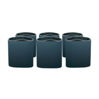 Bandes abrasives en carbure de silicium de qualité supérieure à prix avantageux, avec grains et oxyde d'aluminium, dureté 53-64 HRC pour le métal