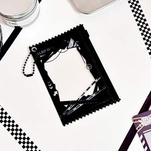 <span class=keywords><strong>Porte</strong></span>-cartes PVC transparent personnalisé de 3 pouces avec ligne de signalisation pour événements professionnels et gestion des visiteurs - Product Image 6