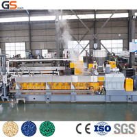 Extrudeuse à double vis PP CACO3, ligne de granulation sous-marine
