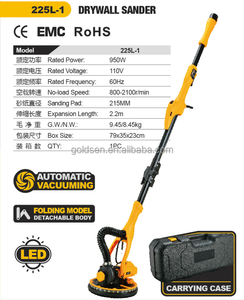 <span class=keywords><strong>Lijadora</strong></span> eléctrica <span class=keywords><strong>de</strong></span> yeso <span class=keywords><strong>de</strong></span> cuerpo desmontable plegable LED BMC <span class=keywords><strong>de</strong></span> 225mm y 950W, <span class=keywords><strong>lijadora</strong></span> automática <span class=keywords><strong>de</strong></span> <span class=keywords><strong>pared</strong></span> con mango largo <span class=keywords><strong>para</strong></span> bricolaje - Product Image 2