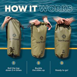 Muestra Gratuita SeeMore Selection, Bolsa Impermeable Seca de 10L para Kayak, Rafting, Navegación, Natación, Camping, Senderismo, Playa y Pesca - Product Image 5