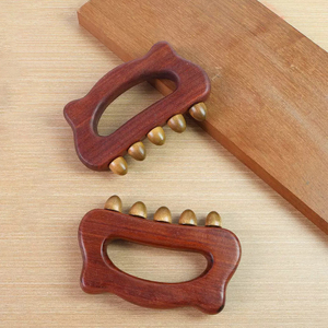 Herramienta de Masaje de Madera con Logotipo Personalizado, Gua Sha de Madera para Drenaje Linfático, Masajeador Corporal, Relajación Muscular, Anticelulitis, OEM - Product Image 6