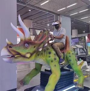 실내 Animatronic VR 공룡 모델 3D 게임기