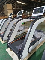 Máquina de Ejercicio Multifuncional para Gimnasio en Casa, Caminadora Eléctrica Motorizada con Pantalla LCD, Equipo de Musculación Mecánico REYK