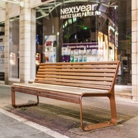 Banc de jardin en bois de style moderne 2021