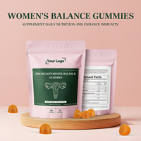 Gummies Équilibre Féminin Marque Blanche Premium Stimulant de Libido Féminine Probiotiques Vaginaux Supplément Vitamines