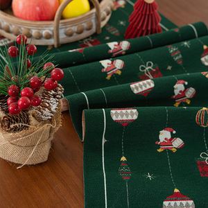 Natale natale alta decorazione rosso e verde con nappe Macrame arazzo 72 In Runner da tavolo per <span class=keywords><strong>cucina</strong></span> di casa ristorante. - Product Image 6