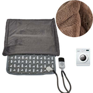 Coussin chauffant électrique pour chiens et chats, tapis chauffant d'intérieur avec arrêt automatique, coussin chauffant pour animaux de compagnie, vente en gros - Product Image 3