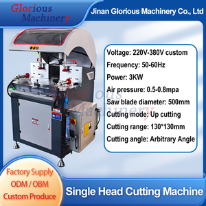 Machine <span class=keywords><strong>de</strong></span> découpe <span class=keywords><strong>de</strong></span> profilés PVC et aluminium pour fenêtres, modèle 1 Blead Cutter, <span class=keywords><strong>prix</strong></span> compétitif - Product Image 6