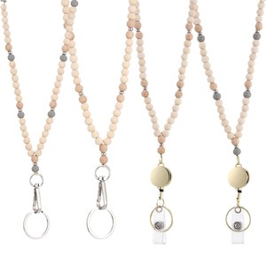 Cordon porte-clés tendance, plusieurs couleurs au choix, porte-<span class=keywords><strong>badge</strong></span> transparent offert, accessoires de bijouterie personnalisés en gros - Product Image 5